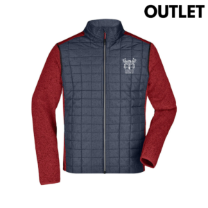 OUTLET - Veste hybride matelassée col rond Homme, Marathon des Châteaux du Médoc