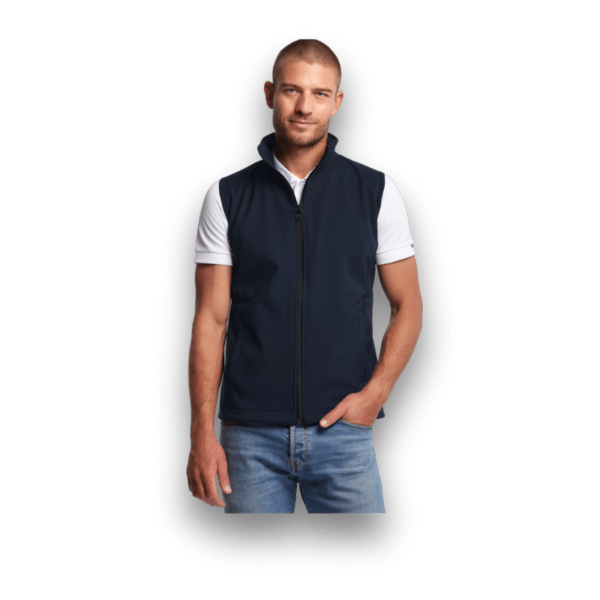 LA SOFTSHELL SANS MANCHE HOMME MADE IN FRANCE