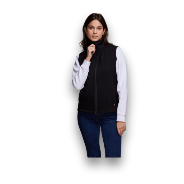 LA SOFTSHELL SANS MANCHE FEMME MADE IN FRANCE
