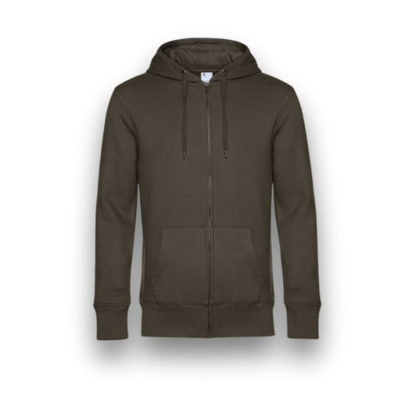 LE SWEAT ZIPPÉ CERTIFIÉ HOMME