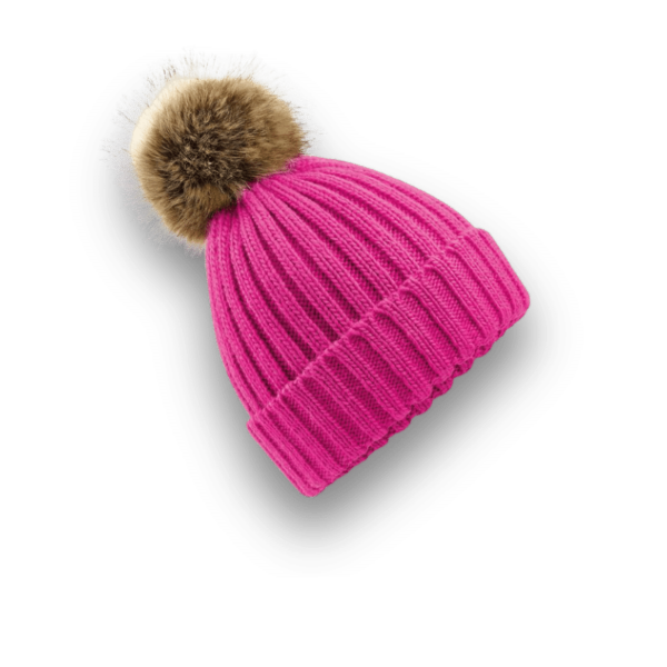 LE BONNET À POMPOM FAUSSE FOURRURE – Image 6