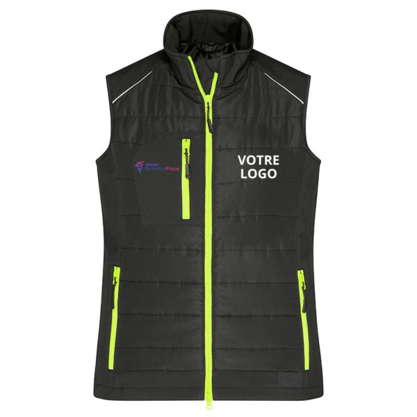 Bodywarmer technique en RPET femme – Image 4