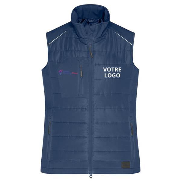 Bodywarmer technique en RPET femme – Image 3