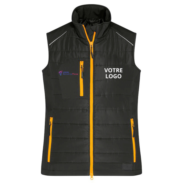 Bodywarmer technique en RPET femme – Image 2